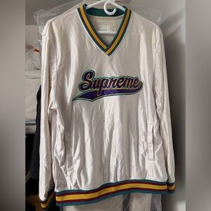 Supreme FW16 Baseball Warm Up Top